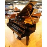Steinway (c1988) LATE ENTRY A 6ft 11in Model B grand piano in a bright ebonised case on square