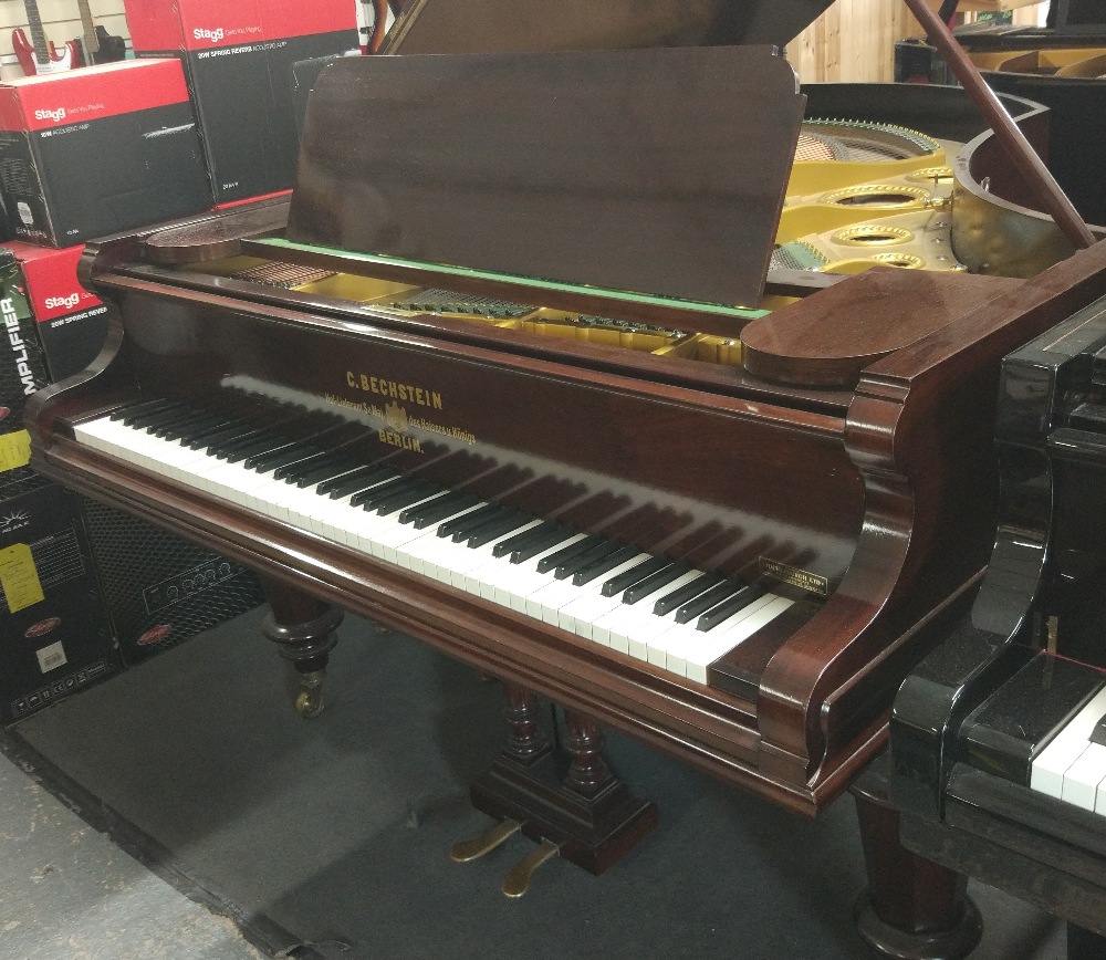 Bechstein (c1900's) A 6ft 7in 88-note grand piano in a rosewood case.