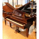 Bechstein (c1938) A 4ft 7in Model S grand piano in a mahogany case on square tapered legs;