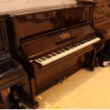 Steinway (c1901) A Vertegrand upright piano in a bright rosewood case;