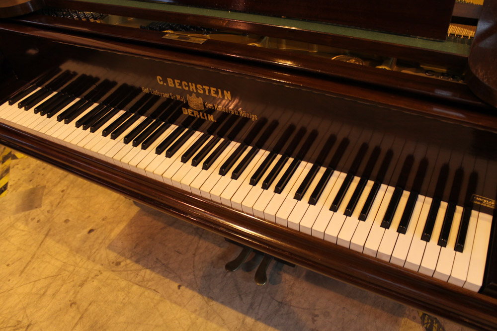 Bechstein (c1900's) A 6ft 7in 88-note grand piano in a rosewood case. - Image 4 of 5