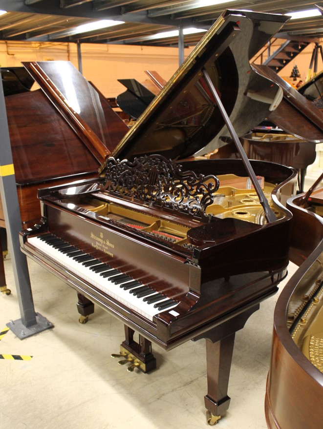 Steinway (c1896) A 6ft 85-note,