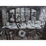 Ben White (20th/21st Century British)+ An etching entitled 'Sonnet', artist's proof,