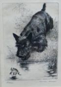 Morgan Dennis (1892-1960)+ 'Lets Go' and 'Scram' A pair of etchings Signed and titled to lower