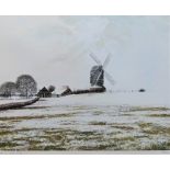 THIS LOT HAS BEEN WITHDRAWN Paul Bisson (b 1938)+ 'Rolvenden Hill' Limited edition print Signed