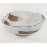 Alistair Knights (20th/21st Century British) + Two pottery bowls;