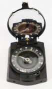 A WWII German compass, on Bakelite base, manufactured by Max Kohl, Chemnitz, 7.