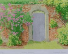 Elizabeth Bessant (b 1944)+ Three pairs of limited edition prints 'Country House', Rhododendrons',