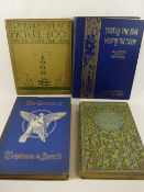 Four early 20th century illustrated cloth bound volumes: 'The Romance of Tristram and Iseult',