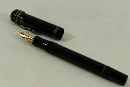 A Mont Blanc Meisterstuck Agatha Christie edition fountain pen,