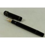 A Mont Blanc Meisterstuck Agatha Christie edition fountain pen,