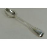 A George III silver fiddle and thread pattern basting spoon, London 1812 by Thomas Bowen II,