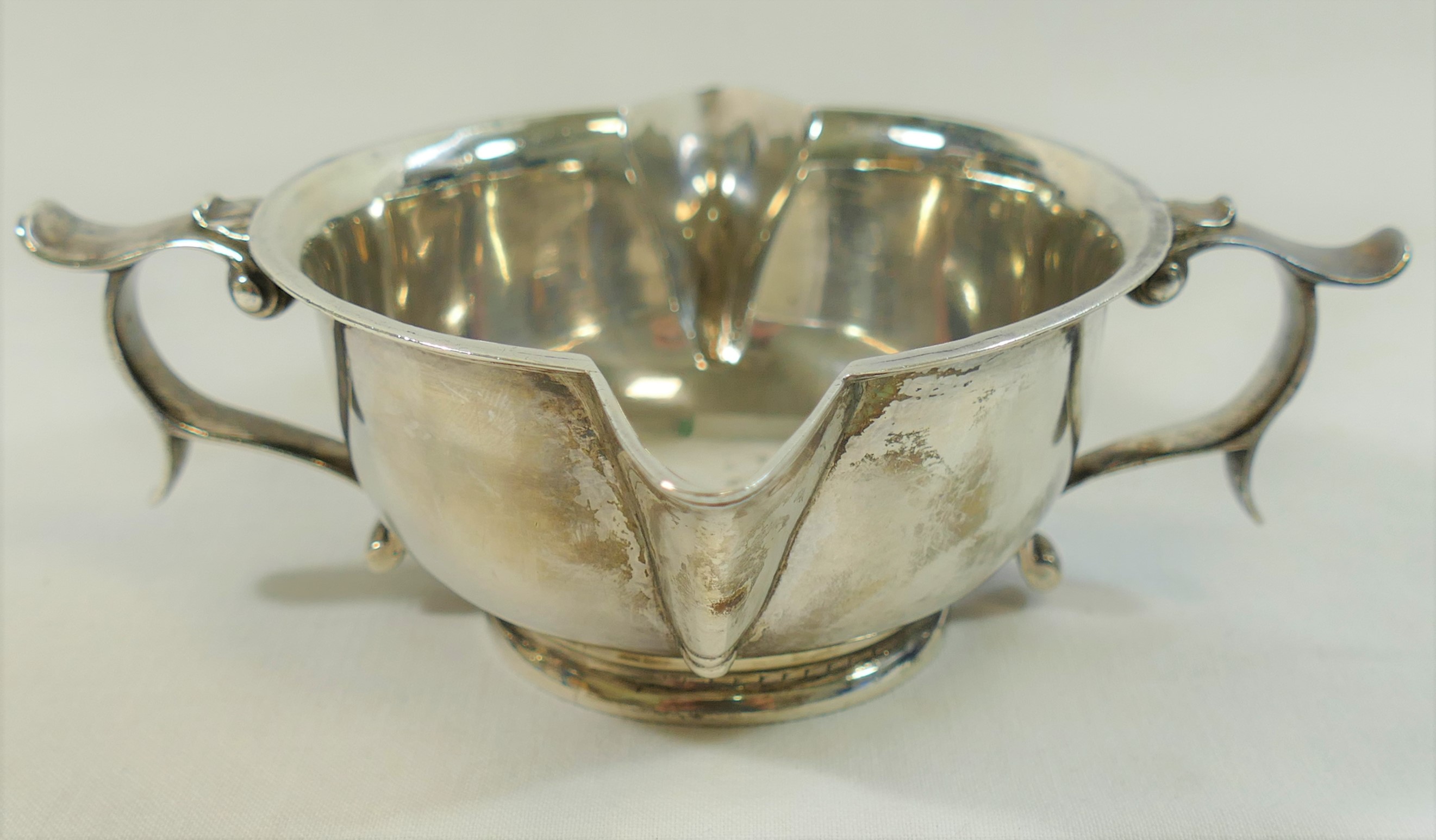 An Arts and Crafts silver two handled an - Image 4 of 4