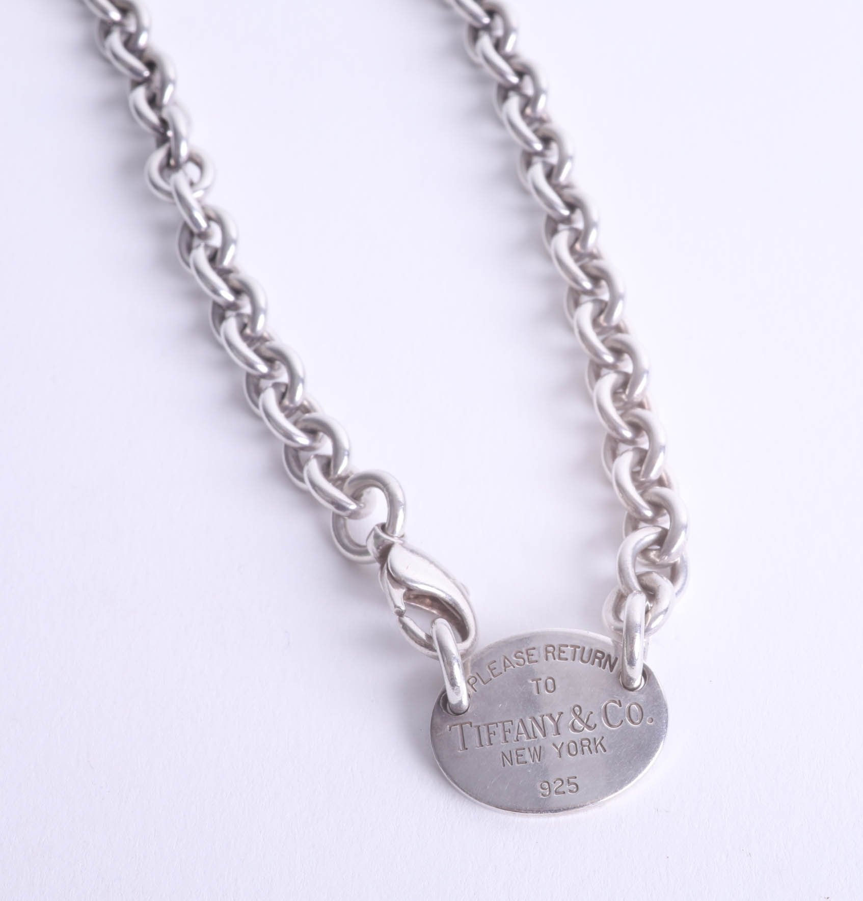 Tiffany & Co silver necklace. - Image 2 of 2