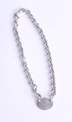 Tiffany & Co silver necklace.