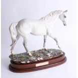 Royal Doulton, Desert Orchid, porcelain group, 1989 modelled by J.G.Tongue, no. 3189 from an edition