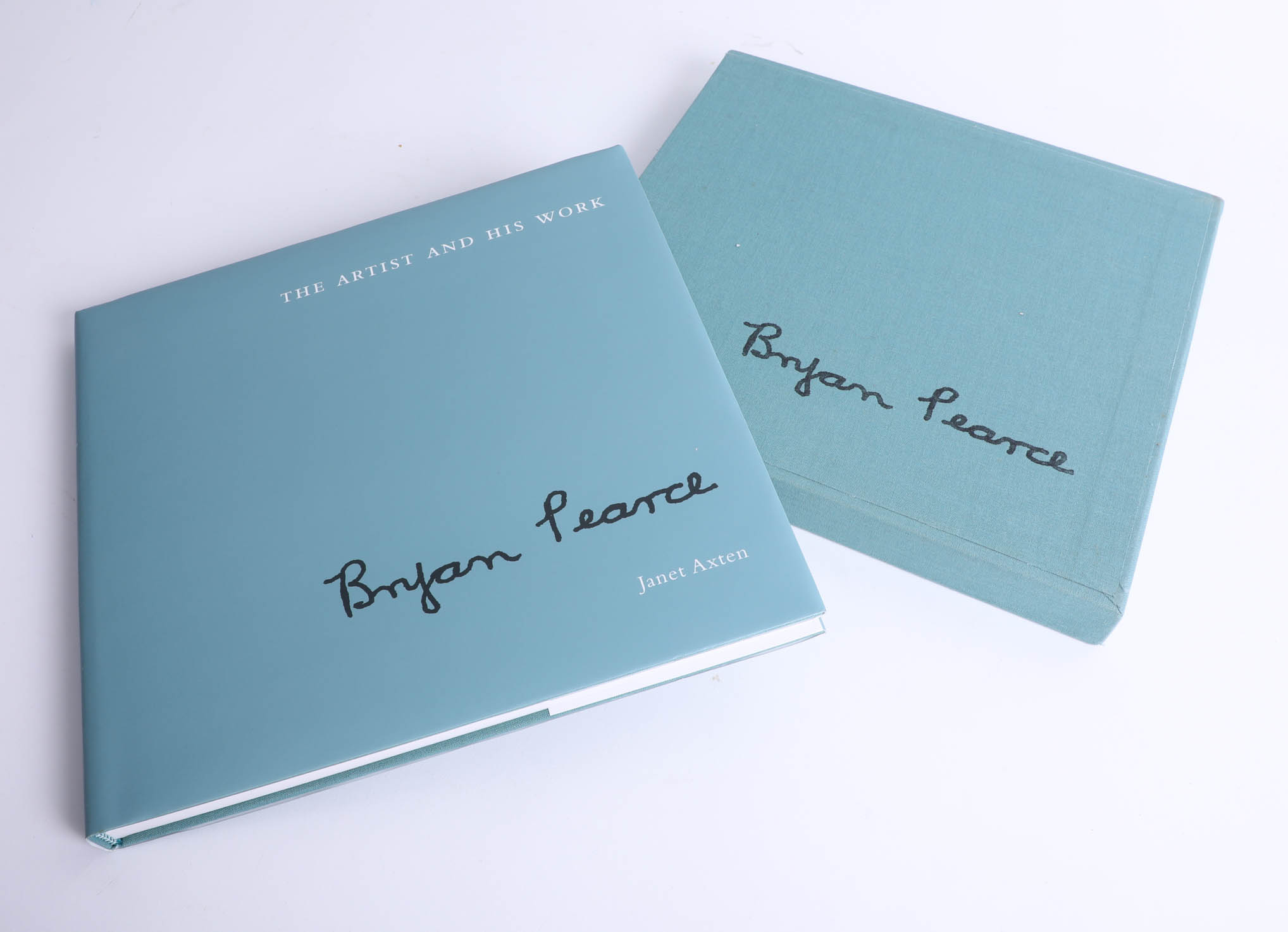 Brian Pearce book 'The artist and his work' by Janet Axton, copy no. 49, with a signed limited