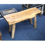 Elm bench, length 90cm height 52cm. this bench is being sold on behalf of The Lord Mayor of