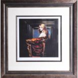 Robert Lenkiewicz, 'Fiorella', signed print, with inscription. no. 228/450, framed and