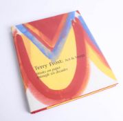 Terry Frost book 'Act and Image, with signed and doodled inside page, published by Belgrave gallery,