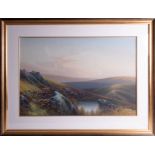 Reginald Daniel Sherrin (1891-1971) watercolour, signed, 'The Moors, near Bellstone, Dartmoor',