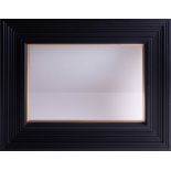 A 'Lenkiewicz' heavy black picture frame.