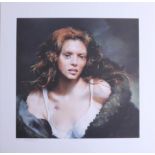 Robert Lenkiewicz print 'Faraday', no. 200/395 with embossed signature, signed by Faraday, not