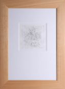 Robert Lenkiewicz, 'Self Portrait with Tree', signed limited edition etching no 21/75, framed and