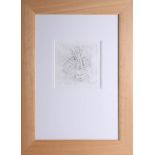 Robert Lenkiewicz, 'Self Portrait with Tree', signed limited edition etching no 21/75, framed and