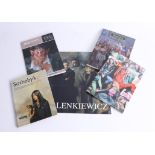 A collection of signed and other Lenkiewicz catalogues and books (5).