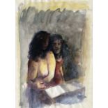 Robert Lenkiewicz, 'The Painter with Jenny. 19/3/89. 8.10 pm', Published in: The Painter with Women,