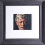 Robert Lenkiewicz, 'Snowy', print with embossed signature, no. 298/300, framed and glazed, overall