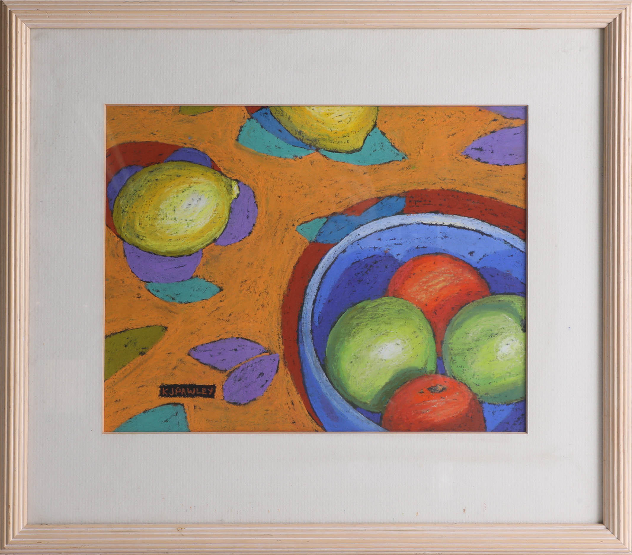 Three Karen J Pawley pastels of Flowers and Still Life, largest 45cm x 37cm (3). - Image 4 of 4