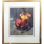 Robert Lenkiewicz 'Esther, rear view, St Antony theme, Project 18', signed limited edition print,