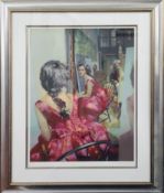 Robert Lenkiewicz 'The Painter with Anna, rear-view, Project 18', no. 271/475 signed by the artist