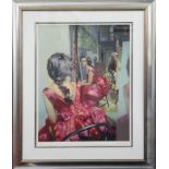 Robert Lenkiewicz 'The Painter with Anna, rear-view, Project 18', no. 271/475 signed by the artist