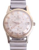 Omega, a vintage gents automatic Constellation chronometer wristwatch in stainless steel, gold