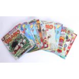 Collection of Beano magazines including issue 3226, 3411, 3378, 3486 etc and Thunderbirds