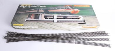 Hornby, high speed train set, boxed also some track.