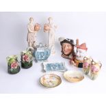 Royal Doulton, character jug Aramis, together with Victorian oriental patterned teapot and stand,