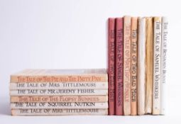 Beatrix Potter, collection of 14 books.