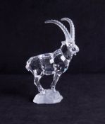 Swarovski crystal, Ibex, in perfect condition, in original well-kept box.