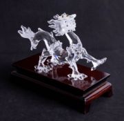 Swarovski crystal, Zodiacs 'The Dragon', in perfect condition, in original well-kept box.