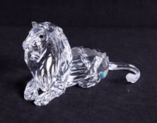 Swarovski crystal, Annual edition 1995, 'Inspiration Africa', 'The Lion', in perfect condition, in