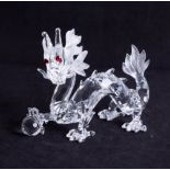 Swarovski crystal, Annual edition 1997, 'Fabulous Creatures', 'The Dragon', in perfect condition, in