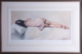 Nicholas St John Rosse, signed print no. 127 by Fine Art Trade Guild, 'Siesta', overall size 52cm