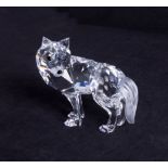 Swarovski crystal, Wolf , in perfect condition, in original well-kept box.