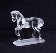 Swarovski crystal, Arabian Stallion, in perfect condition, in original well-kept box.