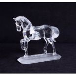 Swarovski crystal, Arabian Stallion, in perfect condition, in original well-kept box.