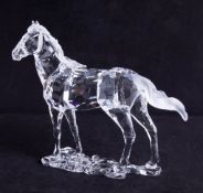 Swarovski crystal, Mare/Horse, in perfect condition, in original well-kept box.